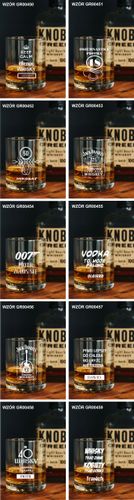 Szklanka do WHISKY z grawerem prezent na urodziny na Arena.pl