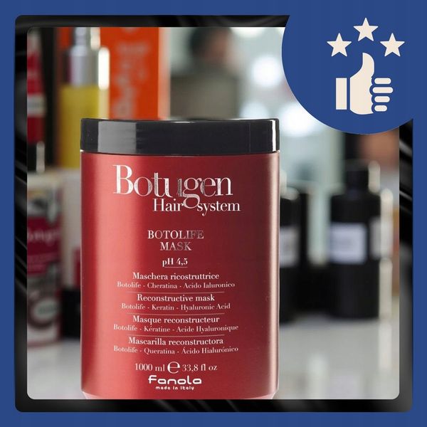 MASKA DO WŁOSÓW ŁAMLIWYCH REKONSTRUUJĄCA FANOLA BOTUGEN BOTOLIFE 1000ML zdjęcie 5