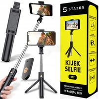 KIJEK DO SELFIE STICK STATYW DO TELEFONU Z PILOTEM BLUETOOTH TRIPOD STATYW