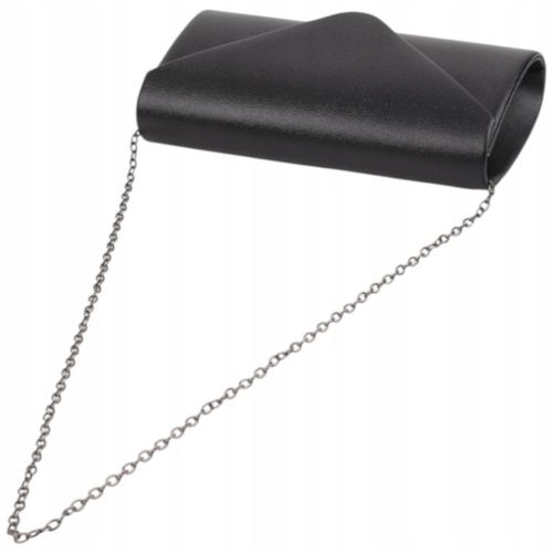 TOREBKA DAMSKA KOPERTÓWKA WIZYTOWA NA RAMIĘ TOREBKI ELEGANCKIE CZARNE na Arena.pl