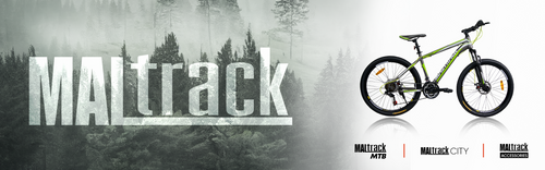 Rower Górski MTB MalTrack SPORT GRAY BLUE 26" na Arena.pl