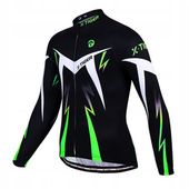 X-TIGER Bluza Rowerowa Kolarska Męska Dopasowana Ocieplona WYGODA JESIEŃ S
