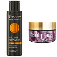 Soleo Tan Technology Gel Tan Activator + Słoiczek Beauty Face