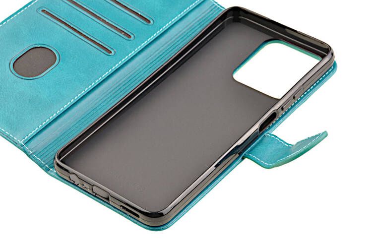 Etui portfel Wallet do Realme C51 zielony zdjęcie 5