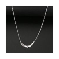 naszyjnik delikatny srebrny n582s