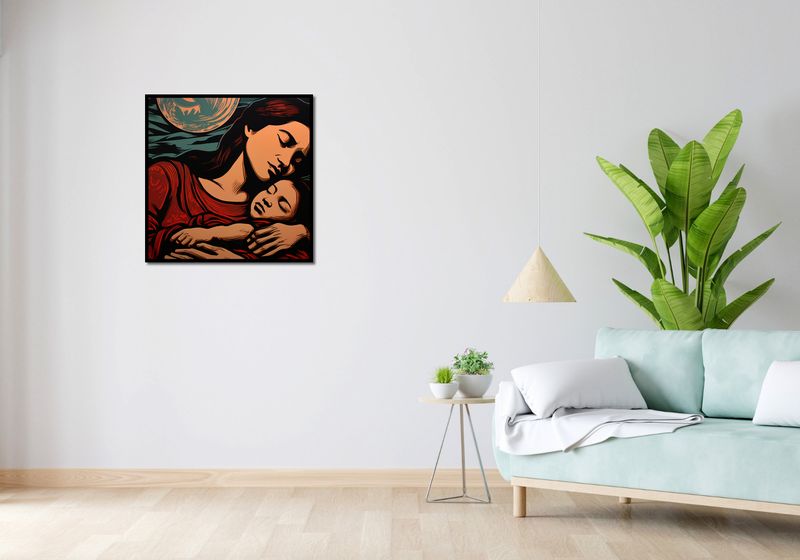 Plakat 70x70cm Matczyne Więzi zdjęcie 4