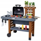 Kuchnia ogrodowa Grill Regulacja wysokości Zestaw z Akcesoriami Smoby