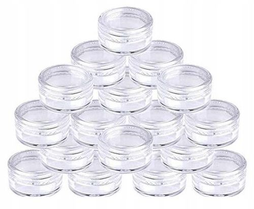 Pojemniczki SŁOICZKI na ozdoby 3ml. - 100szt. na Arena.pl