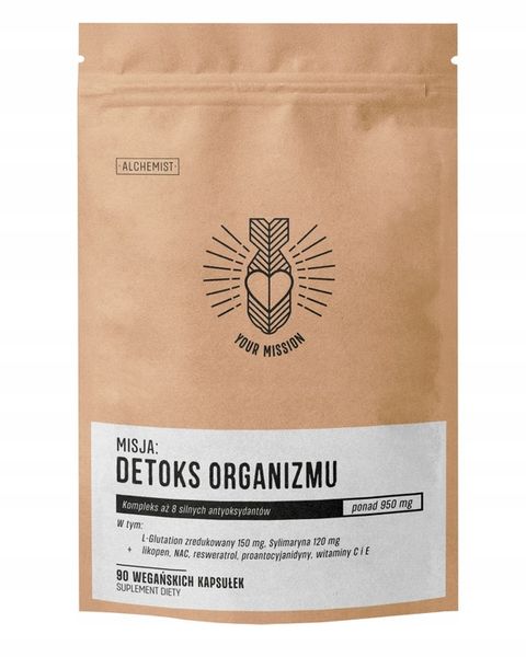 MISJA: Detoks Organizmu! Ostropest Glutation NAC Alchemist zdjęcie 1