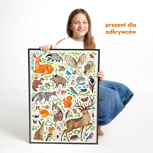 Puzzle CzuCzu 300 elementów. Puzzle odkrywcy. Dzika przyroda na Arena.pl