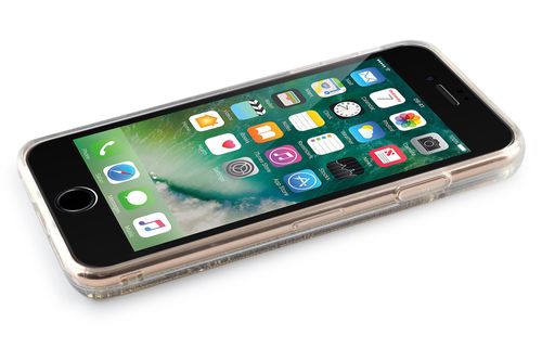 GUESS LIQUID GLITTER iPhone 6S/7/8 Plus - GOLD na Arena.pl