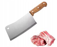 DUŻY STALOWY TASAK KUCHENNY OSTRY SOLIDNY DO MIĘSA WARZYW NÓŻ SZEFA KUCHNI