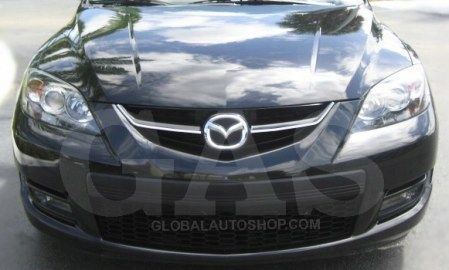 Mazdaspeed3 -Chromowane Listwy Grill Chrom Atrapy Zderzaka Tuning zdjęcie 1