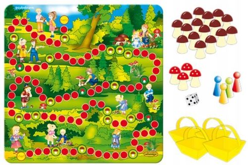 Grzybobranie. Gra planszowa, rodzinna. Adamigo. na Arena.pl