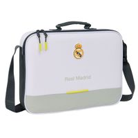 Plecak szkolny Real Madrid C.F. Biały 38 x 28 x 6 cm