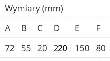 LOB Zamek wpuszczany YETI 72/55 łazienkowy WC PRAW na Arena.pl