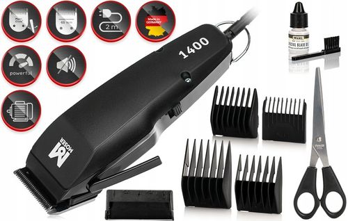 PROFESJONALNA MASZYNKA DO WŁOSÓW MOSER 1400-0087 PROFESSIONAL - NASADKA na Arena.pl