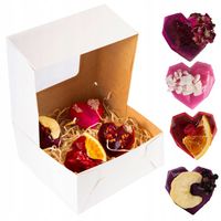 Zestaw Herbat Na Prezent Rose Bombki Herbaciane Serca 4 Sztuki W Pudełku