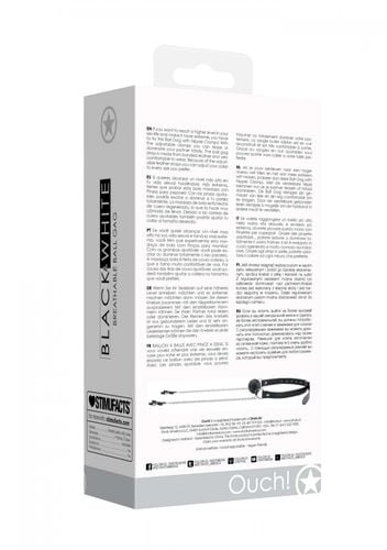 breathable ball gag with nipple clamps na Arena.pl