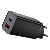 szybka ładowarka sieciowa gan2 pro usb usb-c qc pd 65w czarny