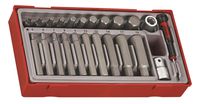 zestaw nasadek i grotów 6-kątnych 1/2'' tthex  23el. - l-68850106