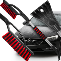 DŁUGA SZCZOTKO SKROBACZKA DO SZYB SKROBAK DO LODU MOCNA SZCZOTKA 75 CM