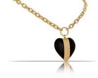 naszyjnik z dużym sercem z kolekcji heart harmony (c23/zim/72au)