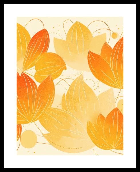 Plakat 50x65cm Jesienna Wizualizacja zdjęcie 3
