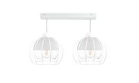 Lampa sufitowa 2xE27 SOLO WHITE