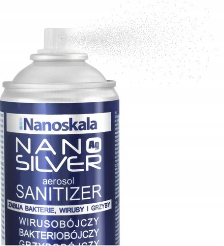 Nano Silver Sanitizer dezynfekcja srebrem 500ml na Arena.pl