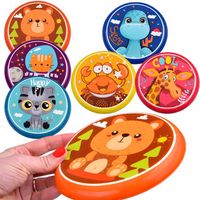 kolorowy latający dysk 16cm zabawka zręcznościowa dysk do rzucania SP0764