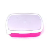 Pudełko plastikowe różowe 18 x 13 cm Sublimacja Termotransfer