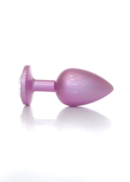 Plug-Jewellery Pearl Pink PLUG- Clear L zdjęcie 2
