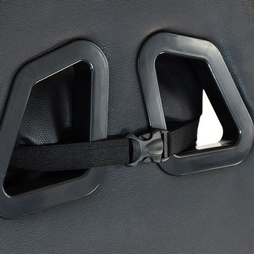 18273 Czerwono-czarny fotel gamingowy obrotowy PATIOMAGE do pokoju na Arena.pl