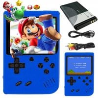MINI KONSOLA RETRO PRZENOŚNA 400 GIER TV OUT + PAD