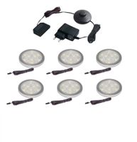 Oświetlenie mebli 6 x oprawa LED Hestia b/zimna  zestaw