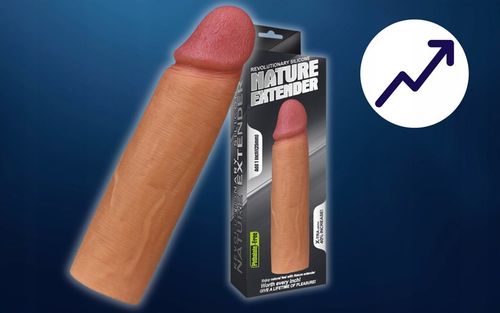 NAKŁADKA na PENISA realistyczna seks PRZEDŁUŻKA proteza penisa dla mężczyzn na Arena.pl