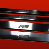 Listwa progowa VOLKSWAGEN GOLF MK6 GOLF RLINE Stal nierdzewna 304 połysk 4s