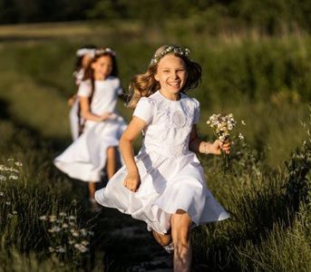 ŁAŃCUSZEK SREBRNY KOMUNIJNY SZKAPLERZ NA KOMUNIĘ DLA DZIEWCZYNKI I CHŁOPCA na Arena.pl