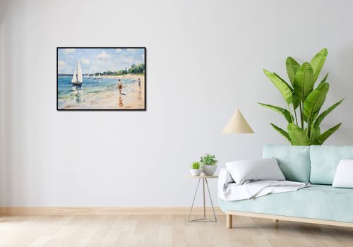 Plakat 84x59,5cm Życie na Brzegu na Arena.pl