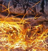 Włókna żarowe efekt żarzenia do biokominka kominka