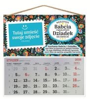 kalendarz 2026 najlepsza babcia najlepszy dziadek na świecie | 3338-bd1
