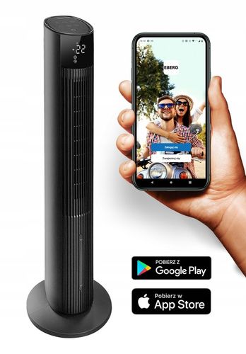 Klimator wodny klimatyzer 6w1 wentylator kolumnowy JONIZACJA WiFi + Aroma na Arena.pl