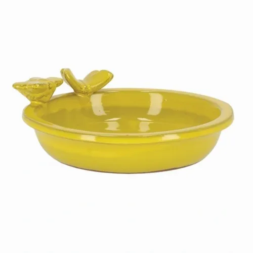 Stylowe poidło do ogrodu DLA OWADÓW PSZCZÓŁ żółte na Arena.pl