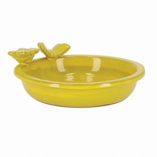 Stylowe poidło do ogrodu DLA OWADÓW PSZCZÓŁ żółte zdjęcie 9