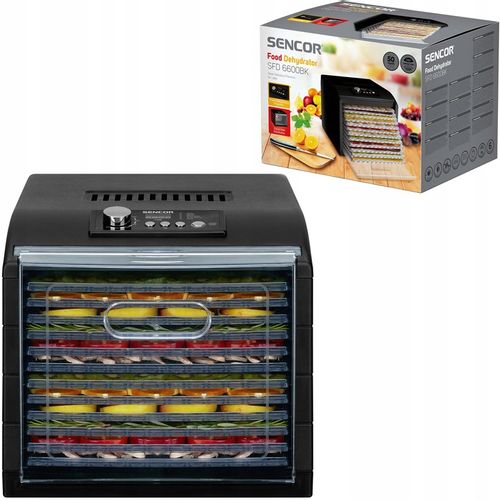 Suszarka Spożywcza do Żywności Sencor SFD 6600BK na Arena.pl