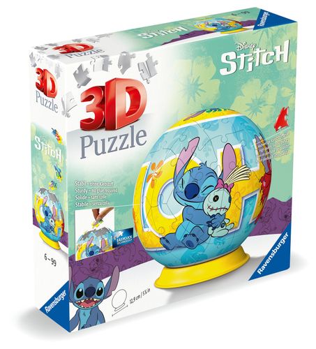 Puzzle 3D Kula: Stitch na Arena.pl