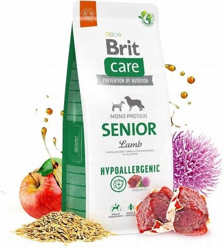 BRIT CARE Hypoallergenic Senior Lamb 12kg na Arena.pl