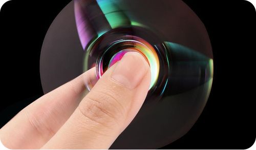 CRAB RAINBOW HAND FIDGET SPINNER METAL na Arena.pl