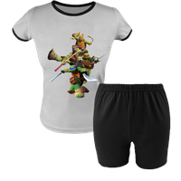 Krótka Piżama dziecięca Żółwie Ninja - Turtles